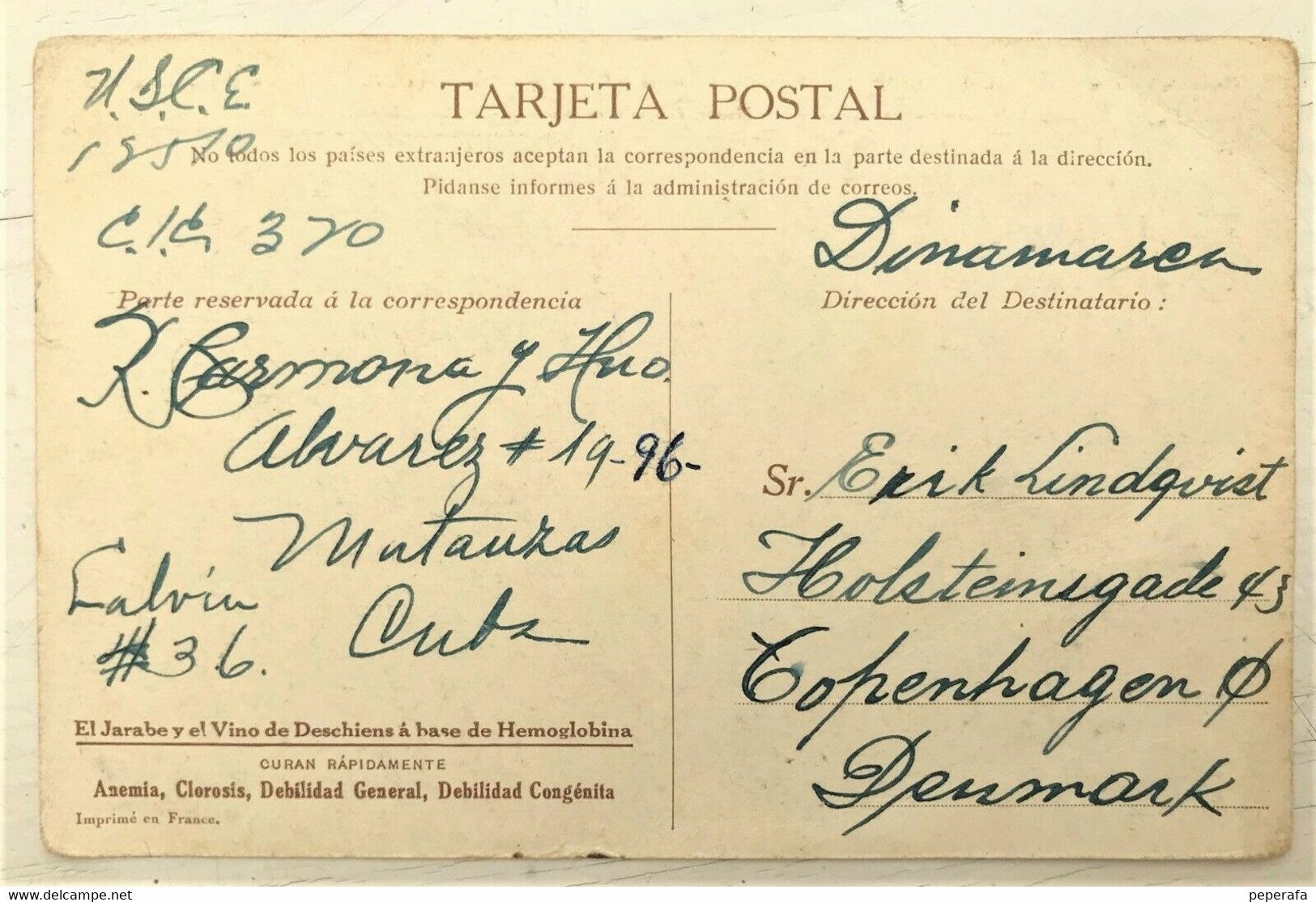 CUBA, Spanish Antillas 1938, Tarjeta Postal, Maximum Card - Maximumkarten