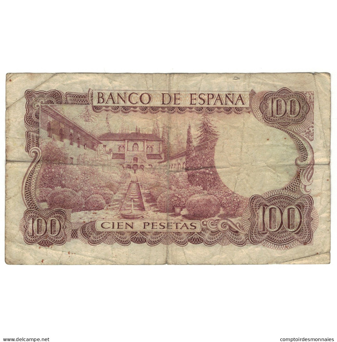 Billet, Espagne, 100 Pesetas, 1970, 1970-11-17, KM:152a, B - 100 Pesetas