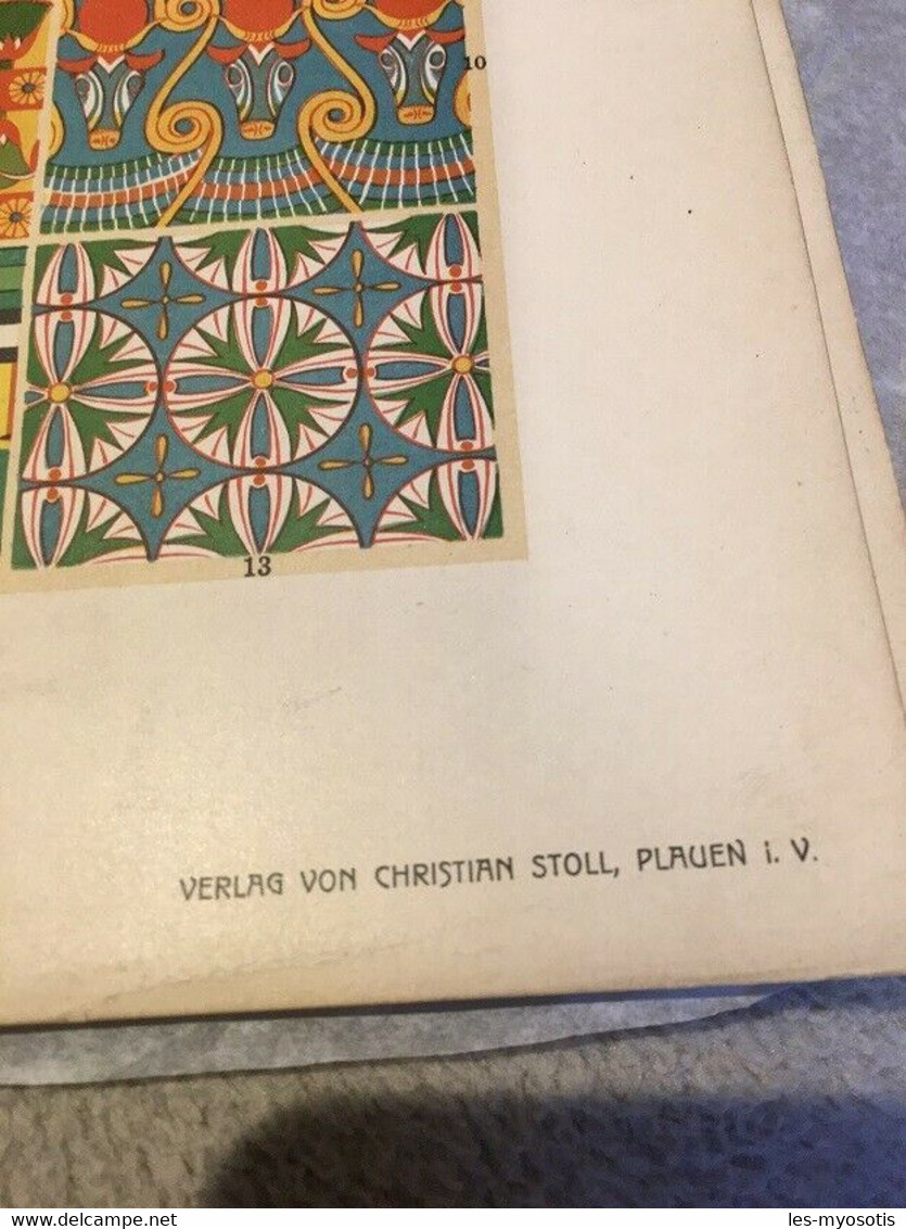 Stil-lehre  48 Plaques Modèle 1900 De Style Primitif Arts Décoratifs  Par Oskar Haebler - Kunstführer