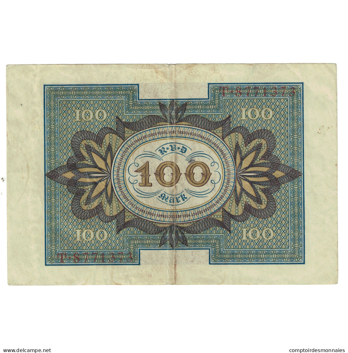 Billet, Allemagne, 100 Mark, 1920, 1920-11-01, KM:69a, TTB - 100 Mark