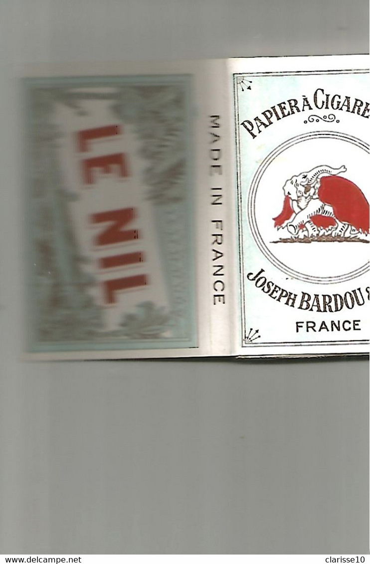 Tabac Papier A Cigarettes Le Nil Bardou 1849 Complet - Andere & Zonder Classificatie