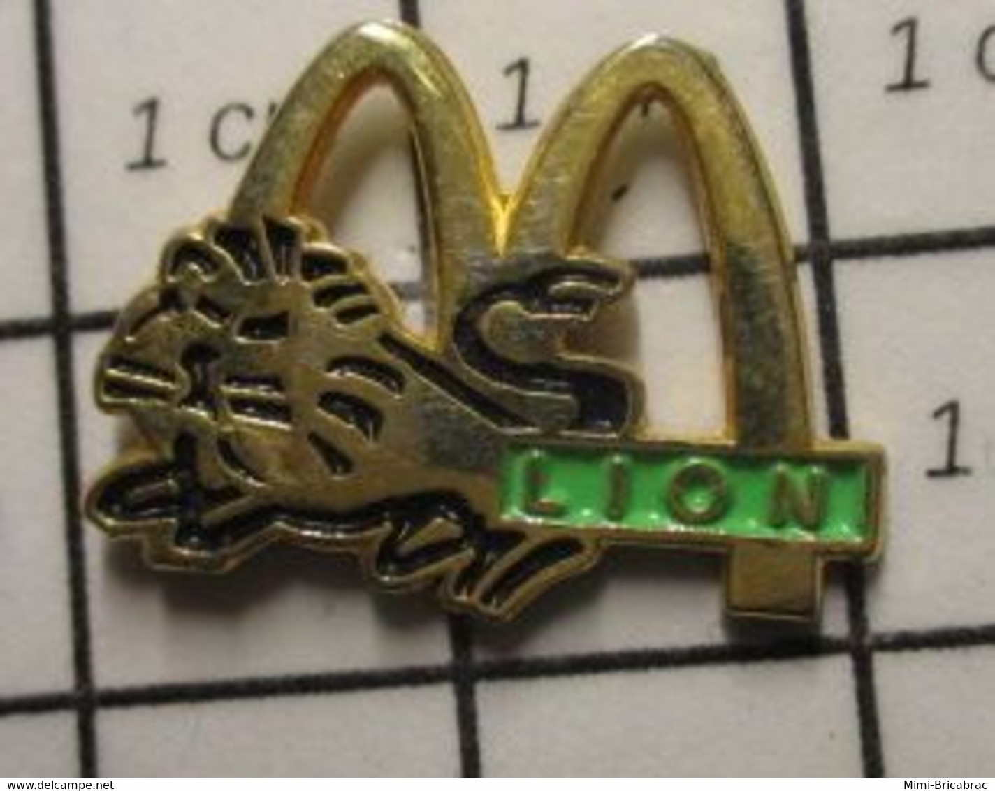 710a Pin's Pins / Beau Et Rare / THEME : McDONALD'S / SIGNE ASTROLOGIQUE ZODIAQUE LION - McDonald's