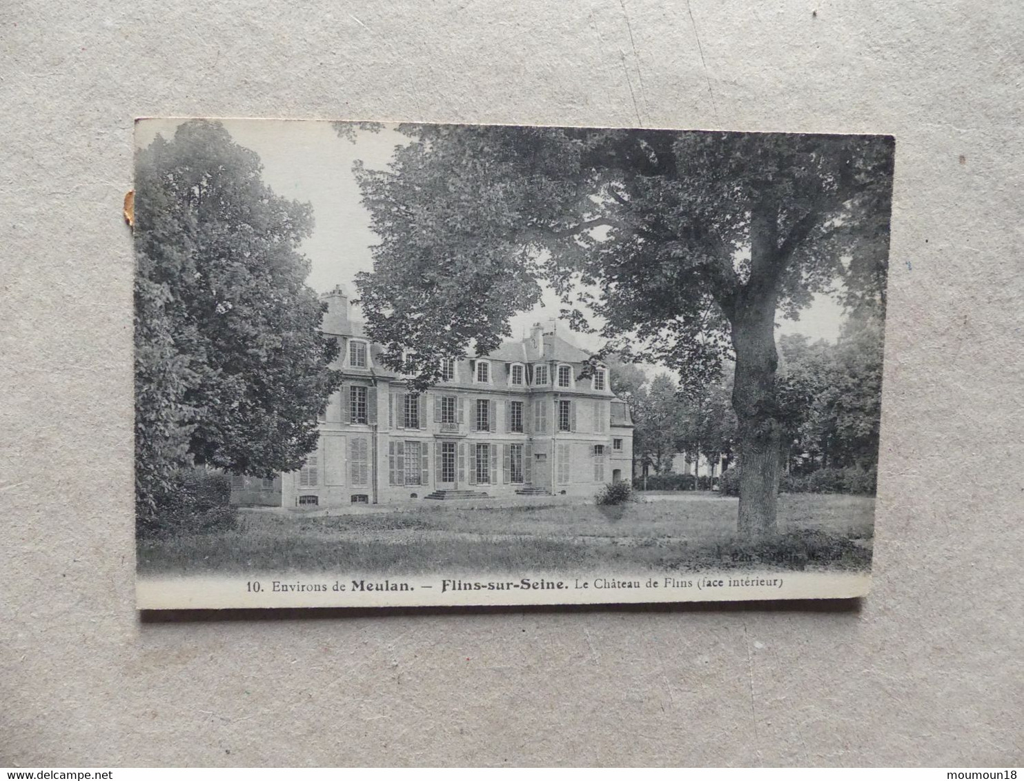 Flins-sur-Seine Le Château De Flins Face Intérieure 10 - Flins Sur Seine