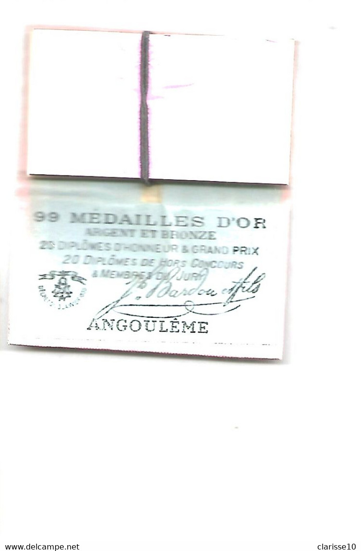 Tabac Papier A Cigarettes Papier Goudron De Norvege Angouleme Medaille D'Or Complet - Autres & Non Classés