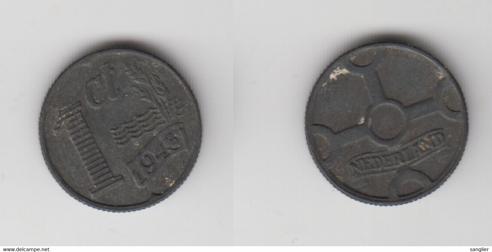 1 CENT 1943 - 1840-1849: Willem II