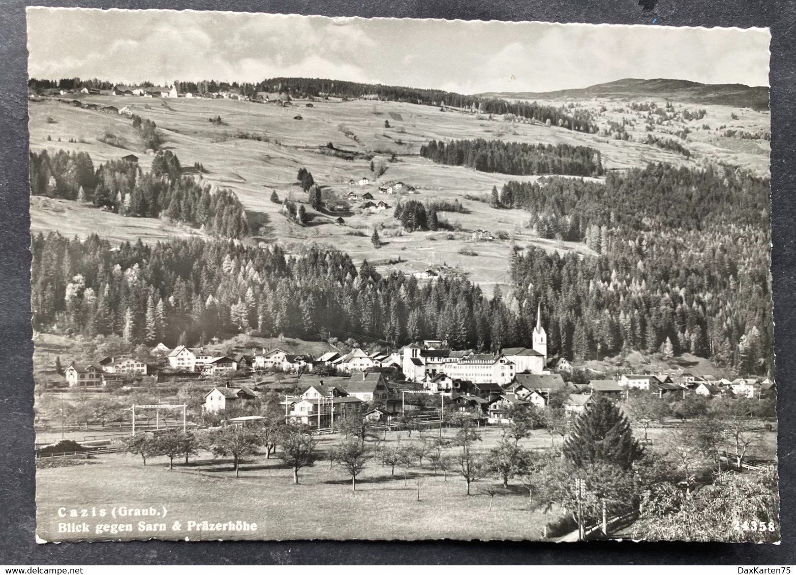 Cazis/ Blick Gegen Sarn - Sarn