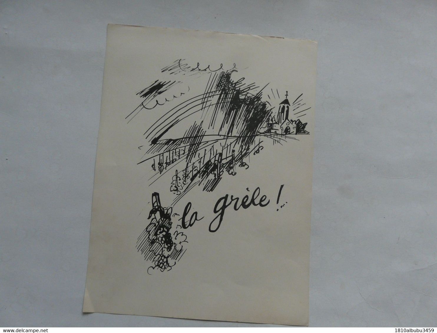 LA HALLE AUX VINS - TEXTE ET DESSINS DE CH. GIR - Exemplaire numéroté et signé 1934
