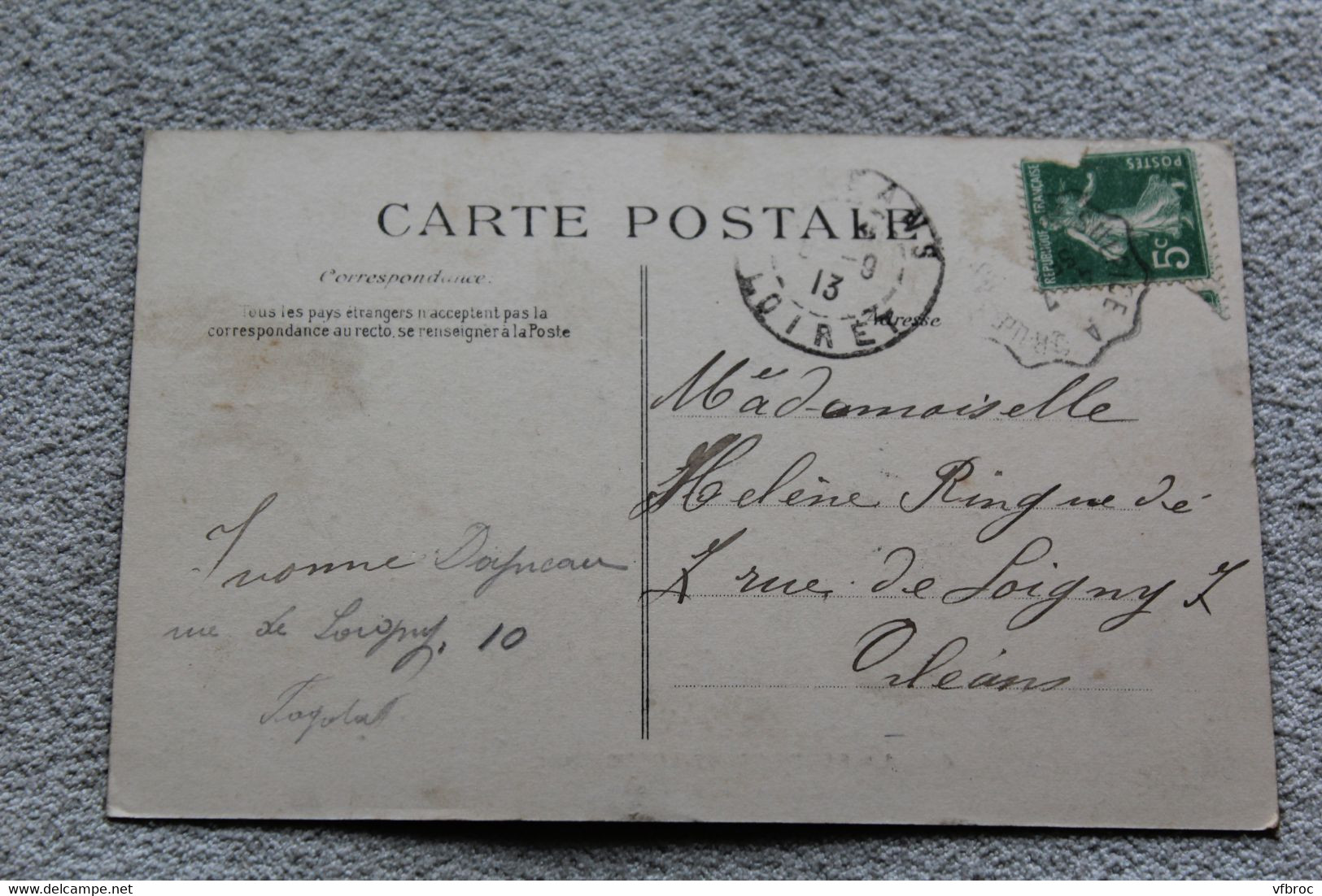 Cpa 1913, La Ferté Saint Aubin, Le Château De Papinière, Loiret 45 - La Ferte Saint Aubin