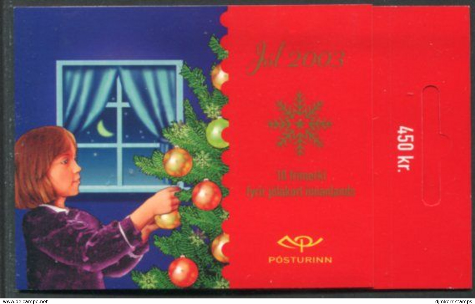 ICELAND  2003 Christmas Booklet  MNH / **.  Michel 1049  MH - Carnets