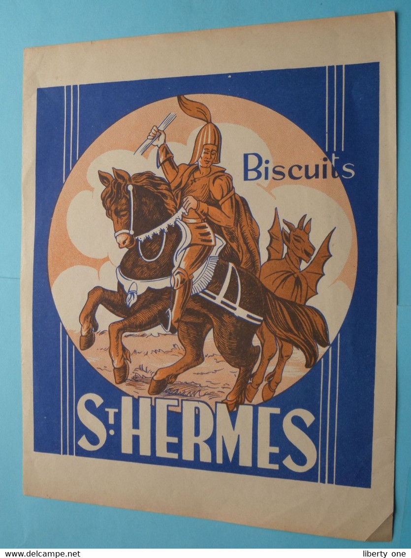 St. HERMES > Biscuits ( Voir / Zie Scans Voor DETAIL ) Format A4 ! - Autres & Non Classés