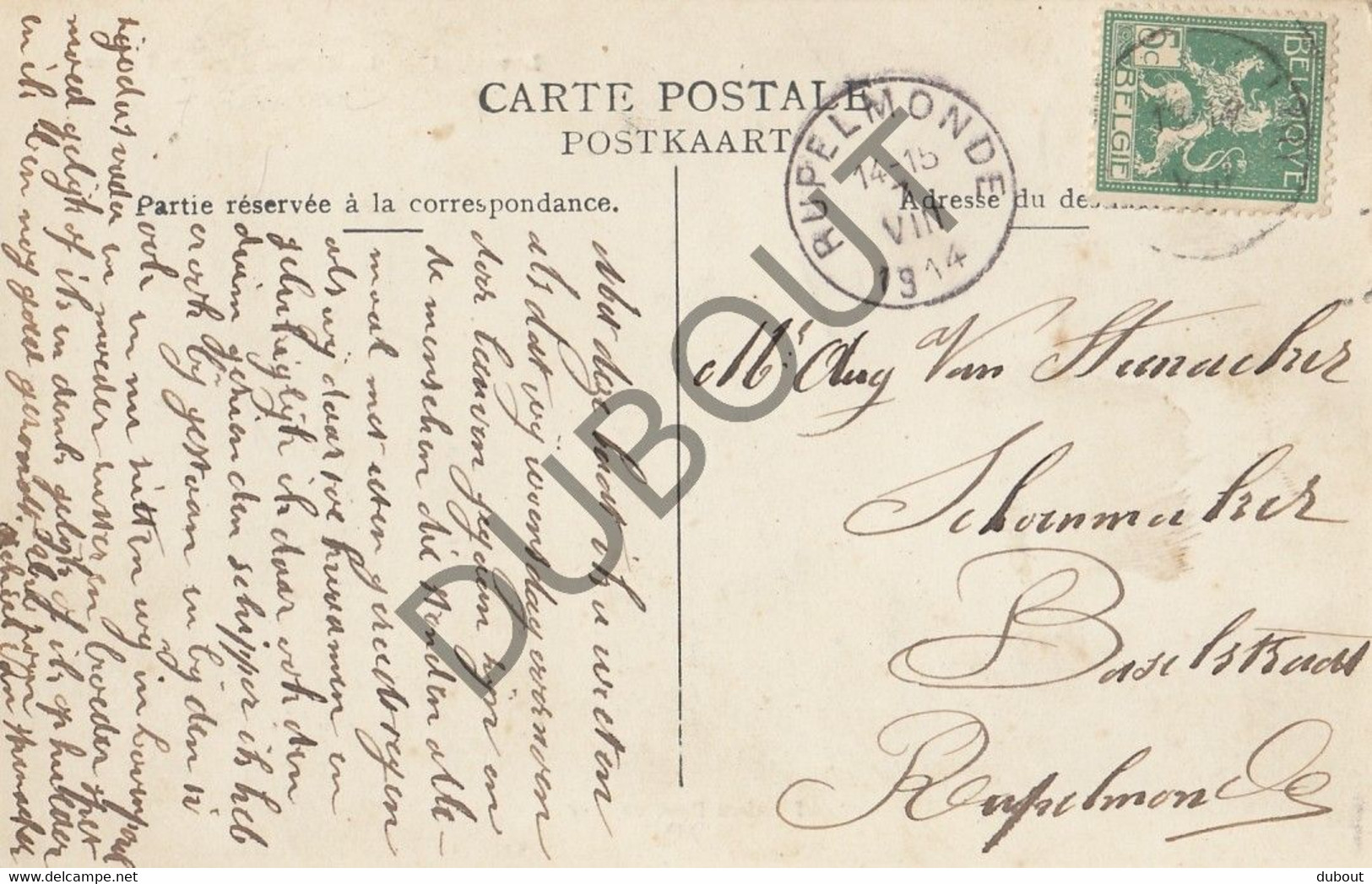 Postkaart/Carte Postale - LOVENJOEL - La Maison Peeters Frères - Topkaart!!   (C1739) - Bierbeek