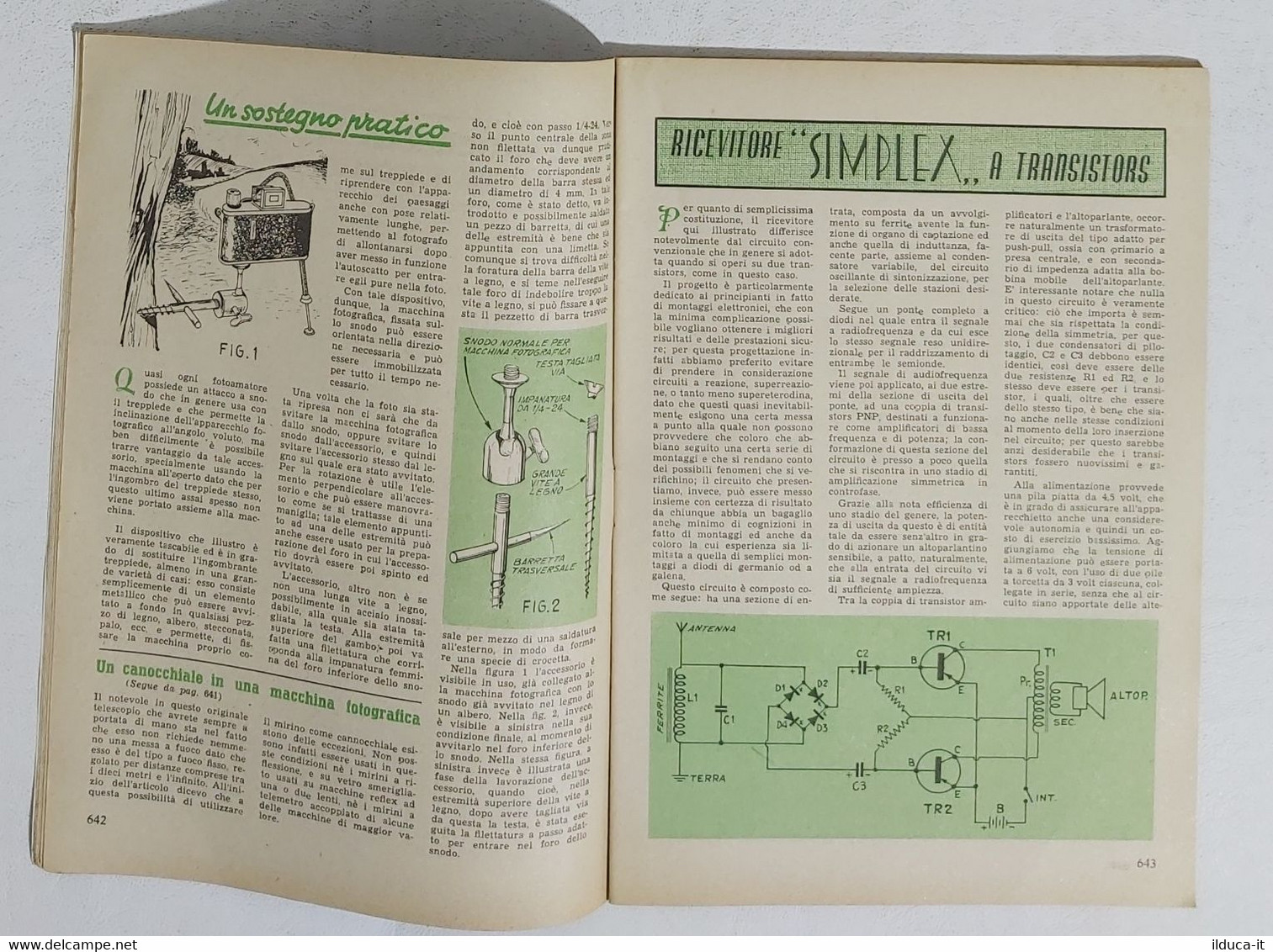 17329 Il Sistema A - A. XI N. 12 1959 - Albero Di Natale - Marionette - Tester - Textes Scientifiques