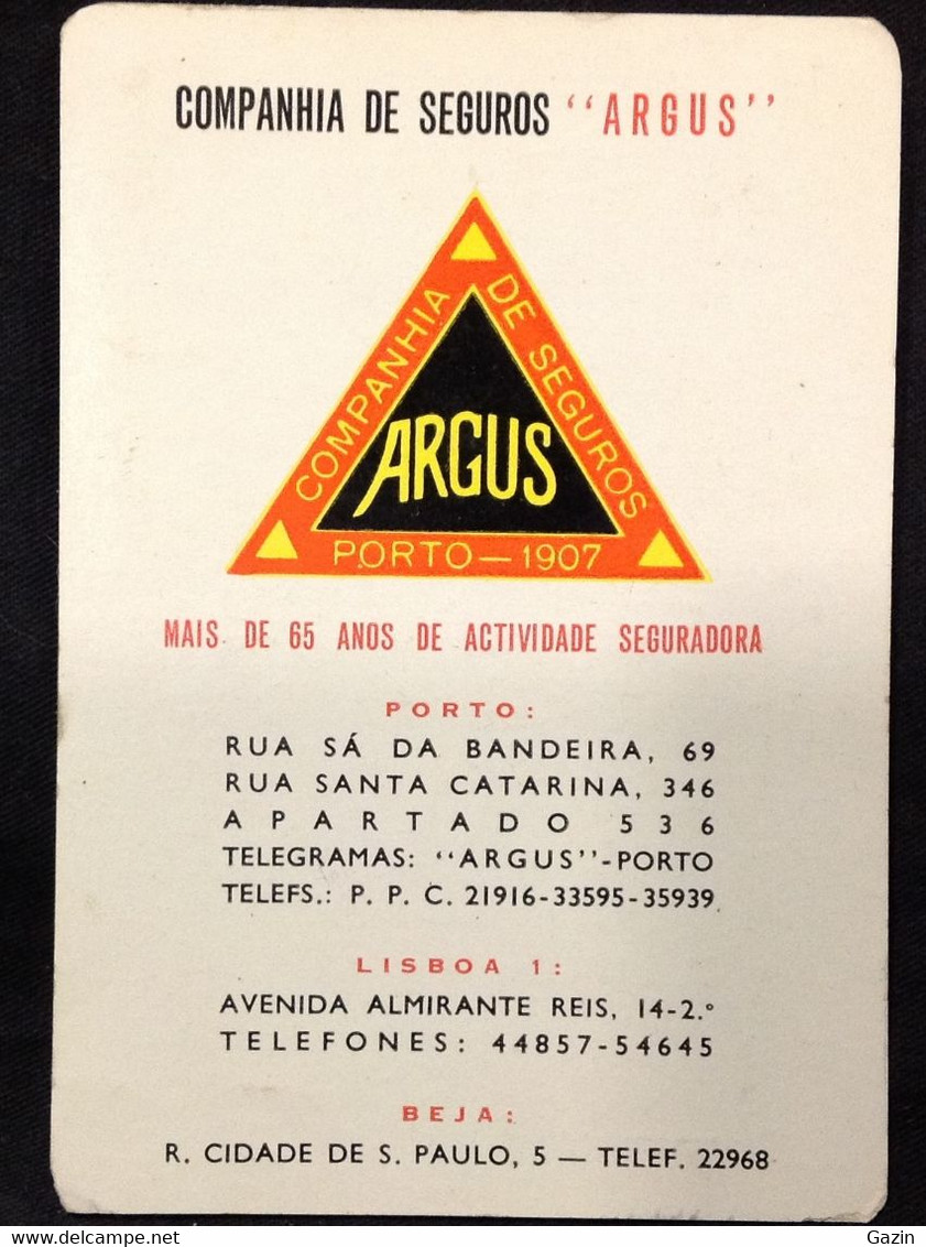 C4/2 - Companhia De Seguros Argus * Portugal * 1974 - Grand Format : 1971-80