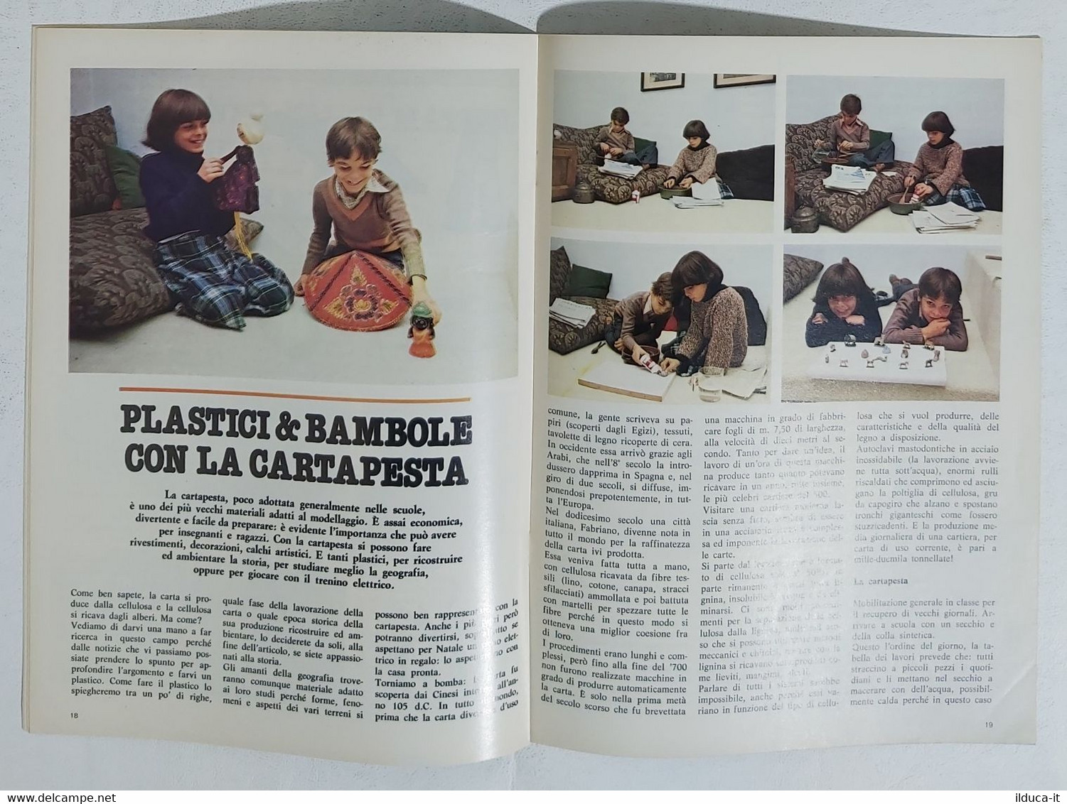27556 FAI DA TE Scuola - All. Nr 52 1978 - Plastici E Bambole In Cartapesta - Scientific Texts