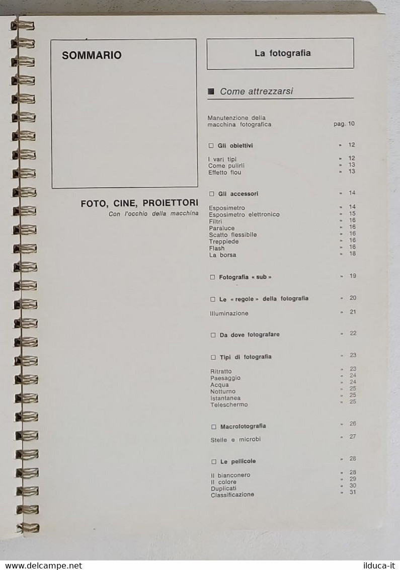 27557 Far Da Sè - A. I N. 6 1975 Fabbri Ed. - De Cesco - Foto Cine Proiettori - Scientific Texts