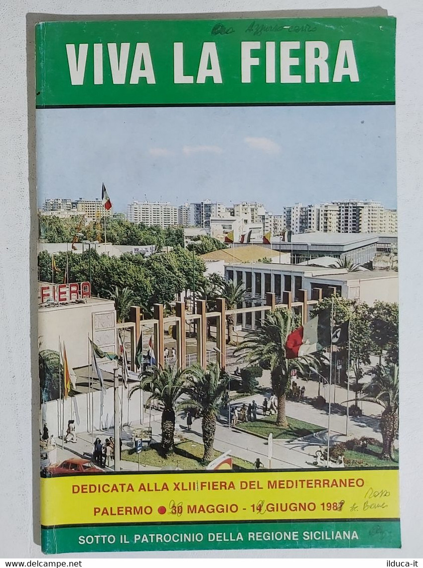 43245 Viva La Fiera - XLII Fiera Del Mediterraneo - Palermo 1987 - Scientific Texts