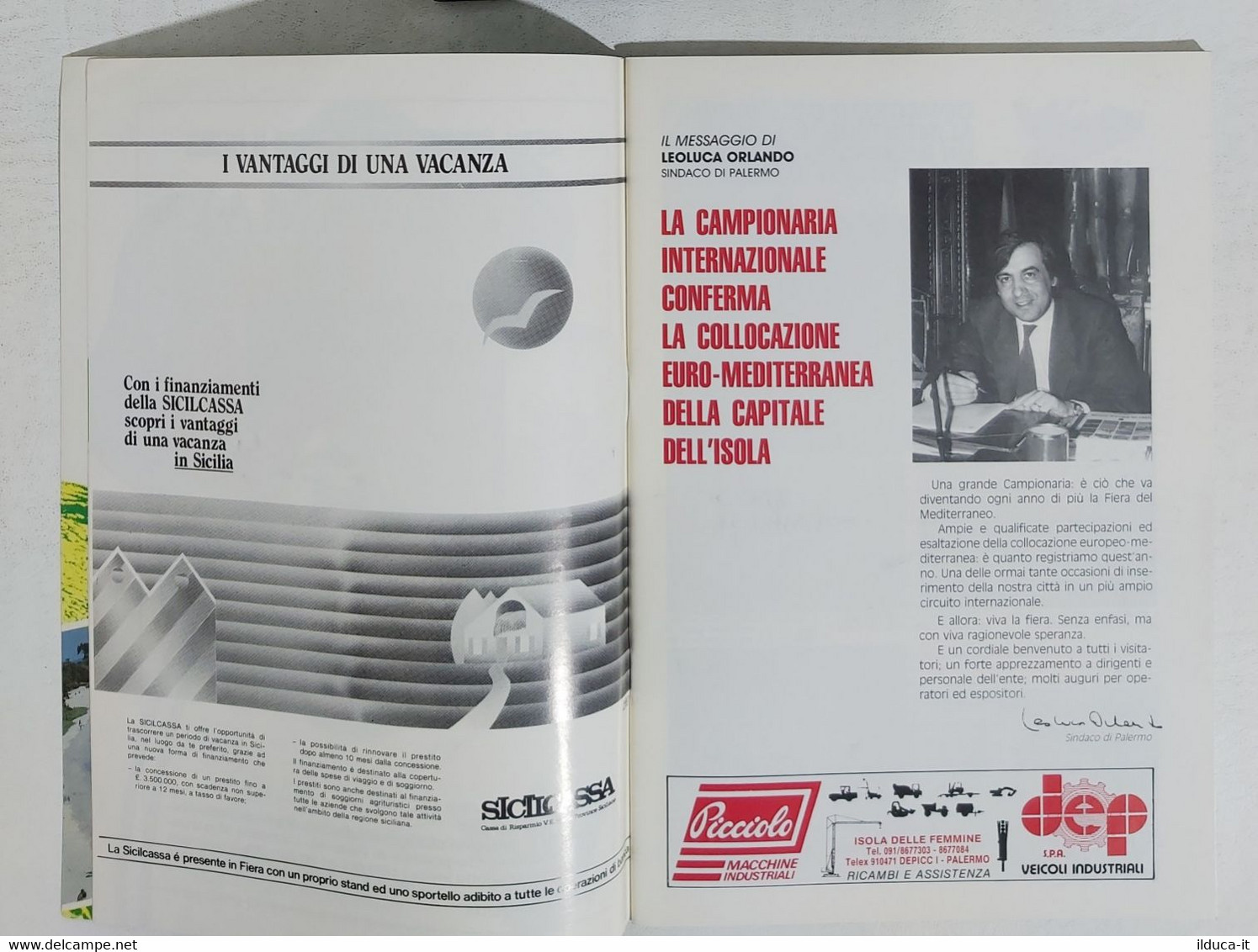 43245 Viva La Fiera - XLII Fiera Del Mediterraneo - Palermo 1987 - Textos Científicos