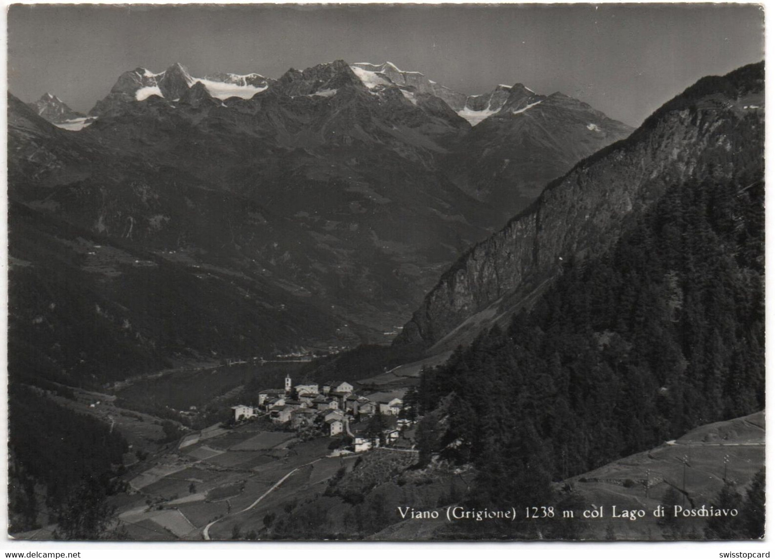 VIANO (Grigione) Col Lago Di Poschiavo - Poschiavo