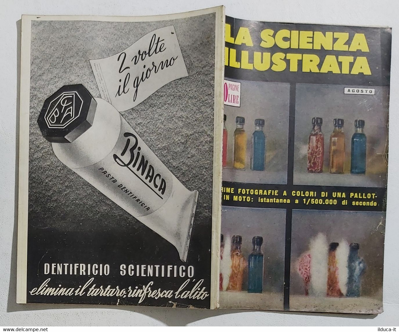 64333 La Scienza Illustrata - N. 3 1949 - Foto A Colori Pallottola (Sommario) - Textos Científicos