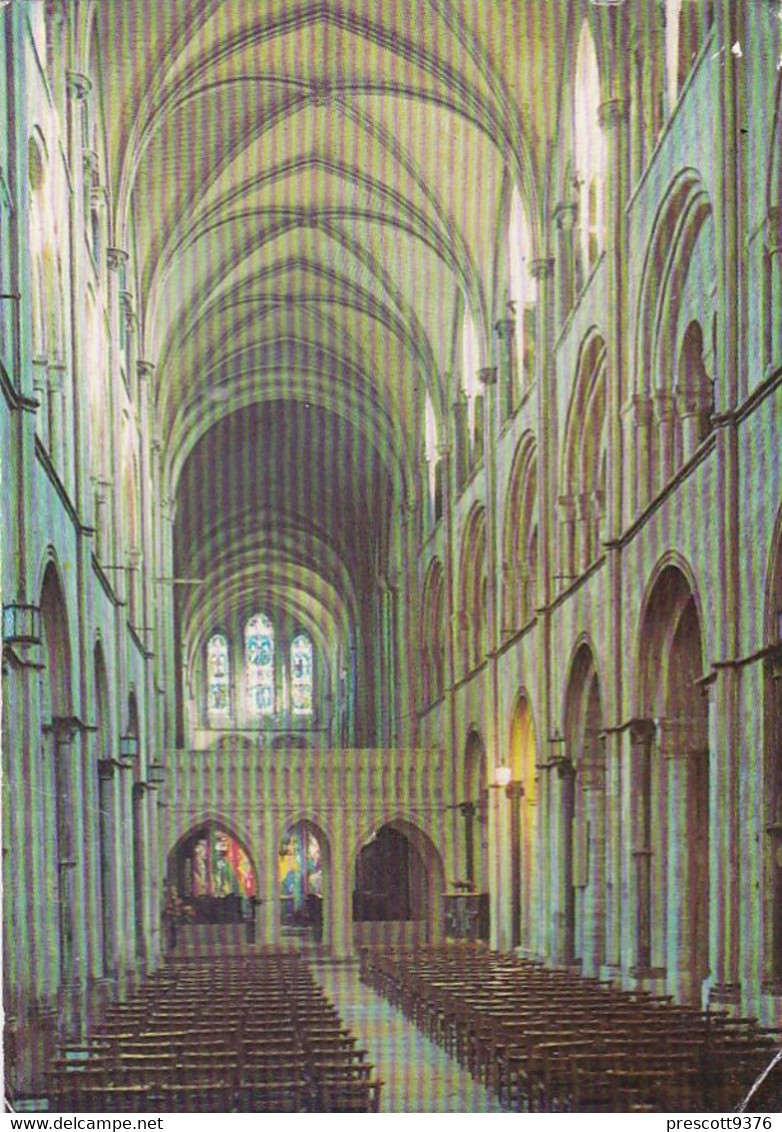 Chichester Cathedral - Used Postcard - Sussex - Stamped 1980 - Chichester