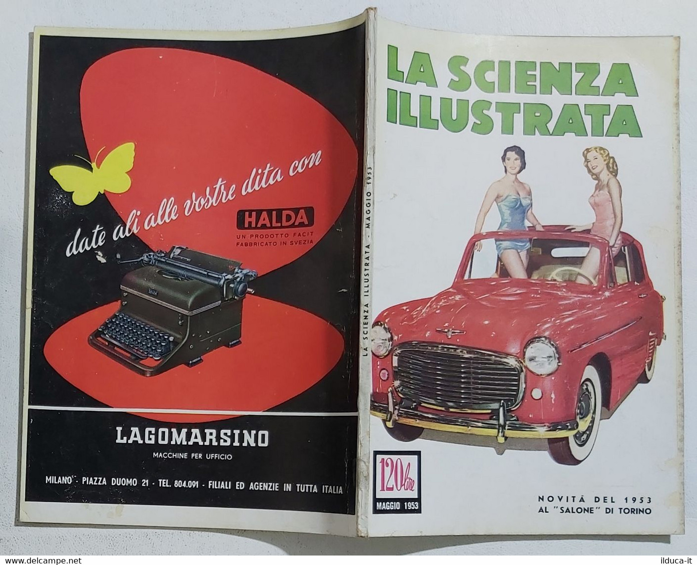 64364 La Scienza Illustrata - N. 5 1953 - Salone Di Torino (Foto Sommario) - Testi Scientifici