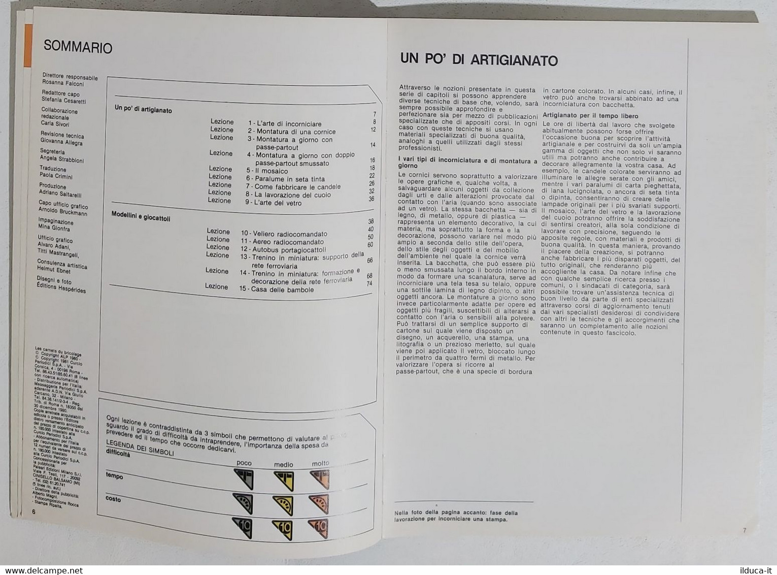 81157 SCUOLA DEL FAR DA SE Nr 14 1981 - Tempo Libero; Artigianato, Modellismo - Textes Scientifiques