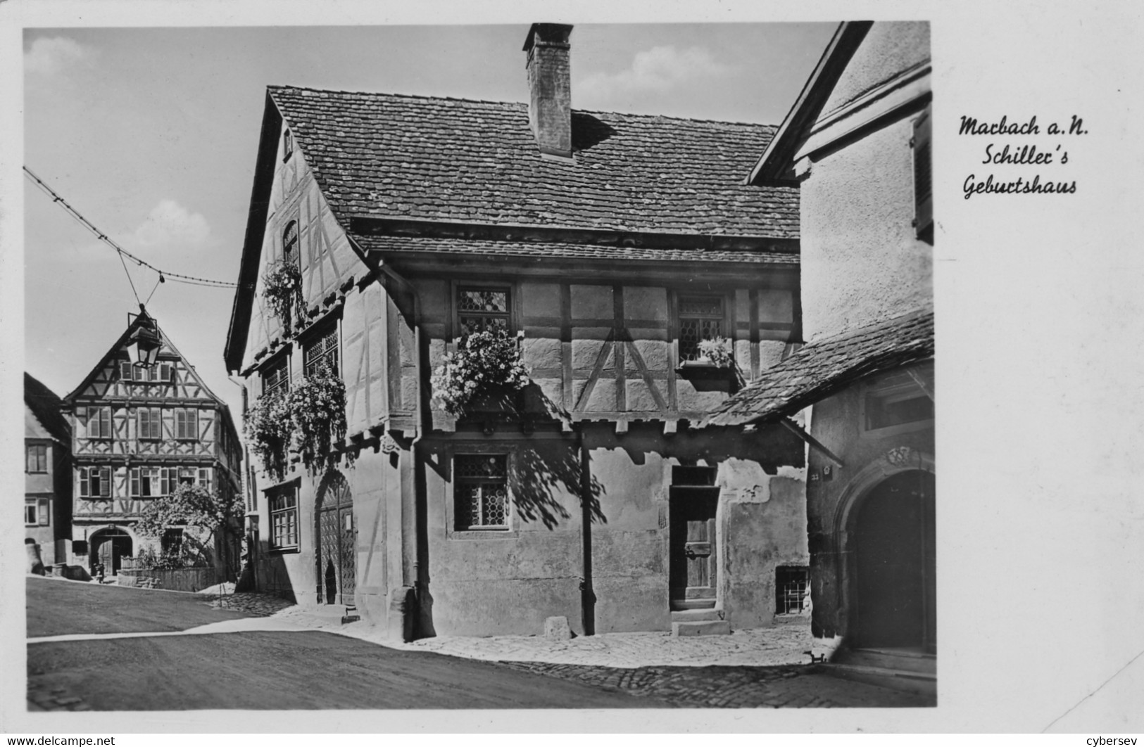 MARBACH A. N.  Schiller's Geburthaus - Marbach