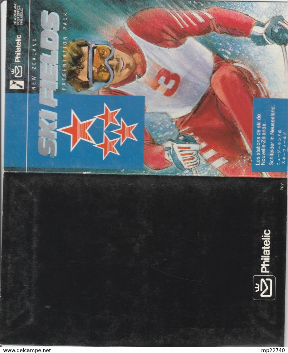 NOUVELLE ZELANDE 1984 N° 867 / 870 **  THEME SKI SPORTS PRESENTATION PACCK - Presentation Packs