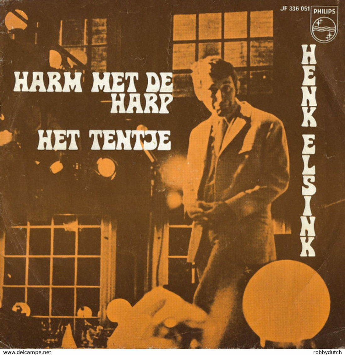 * 7"  *  HENK ELSINK - HARM MET DE HARP (Holland 1967) - Humour, Cabaret