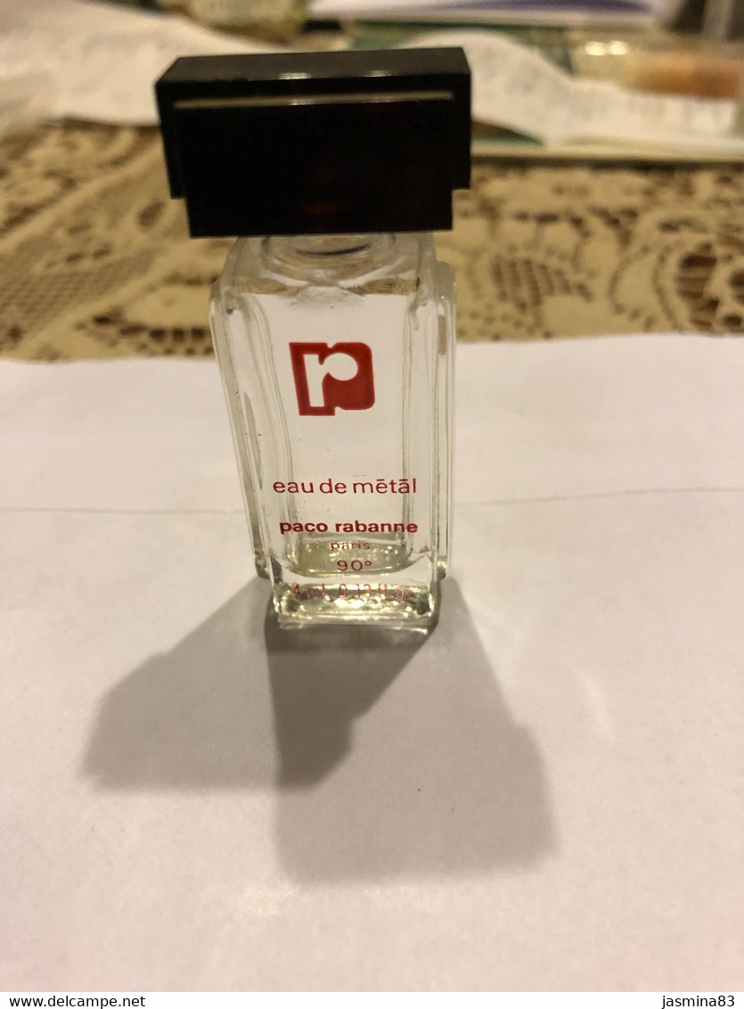 Eau De Métal Paco Rabanne - Miniature Bottles (empty)