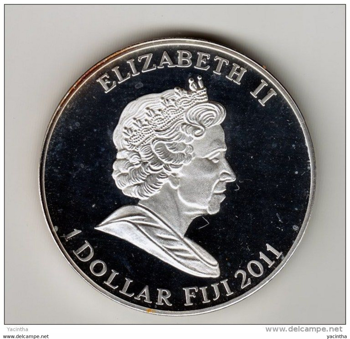 @Y@   Fiji  Eilanden  1 Dollar 2011 Pluto   PROOF  (3035) - Fidschi