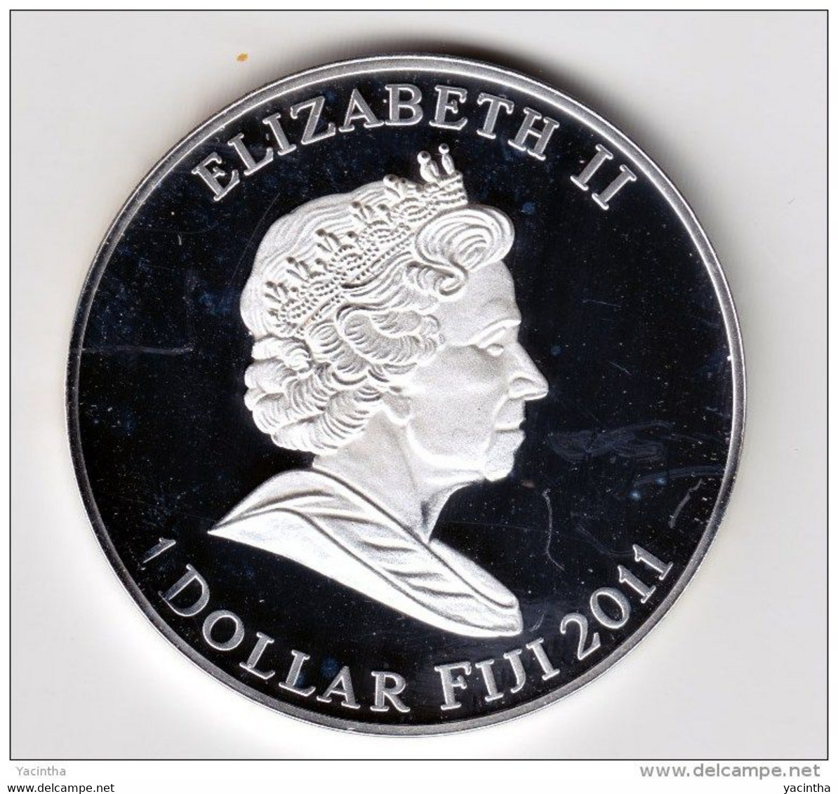 @Y@   Fiji  Eilanden  1 Dollar 2011 Earth   PROOF  (3034) - Fidschi