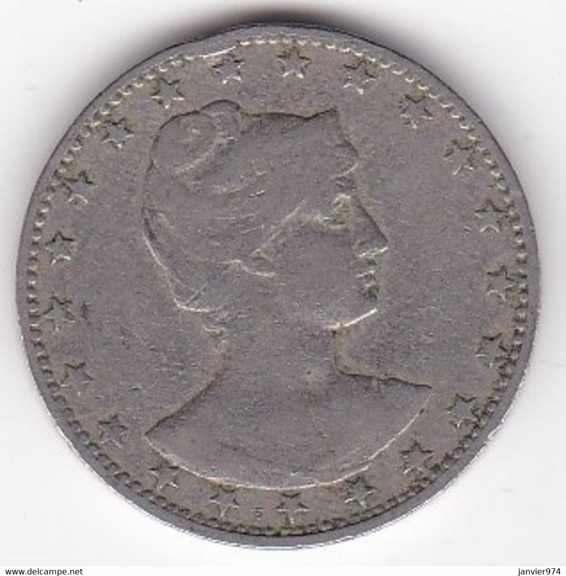 Brésil. 200 Reis 1901. Copper-Nickel .KM# 504 - Brasil