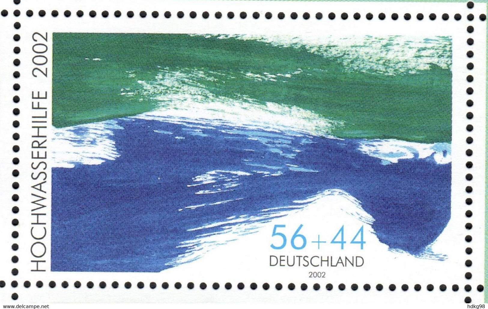 D+ Deutschland 2002 Mi 2278 Mnh Hochwasserhilfe - Nuevos