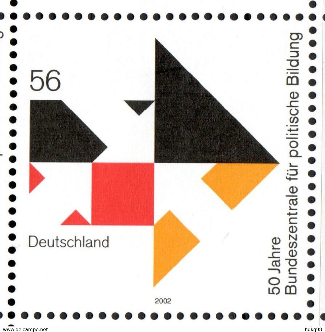 D+ Deutschland 2002 Mi 2287 Mnh Bundeszentrale Für Politische Bildung - Unused Stamps