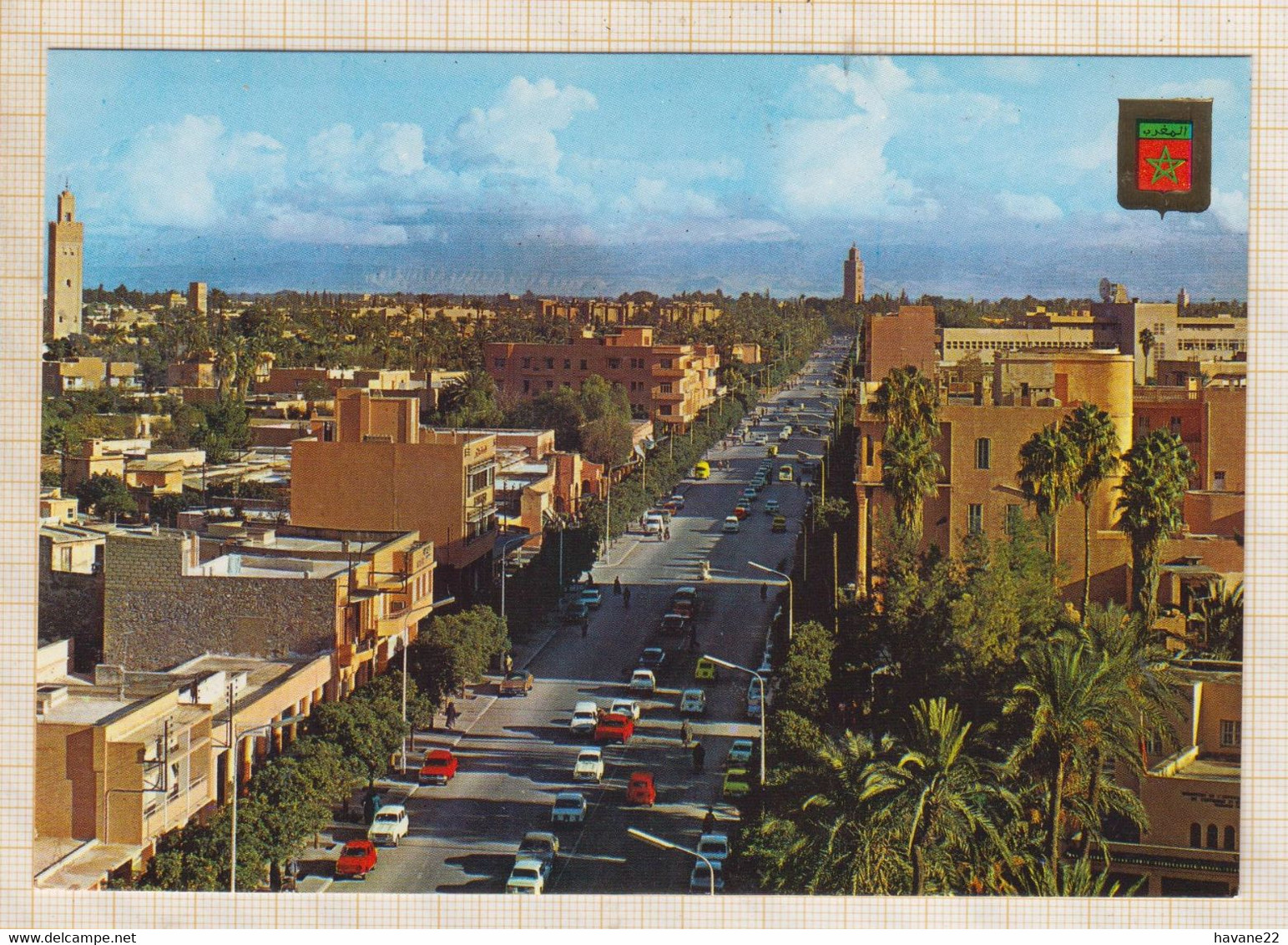 22C483 MARRAKECH  Vue Panoramique - Marrakech