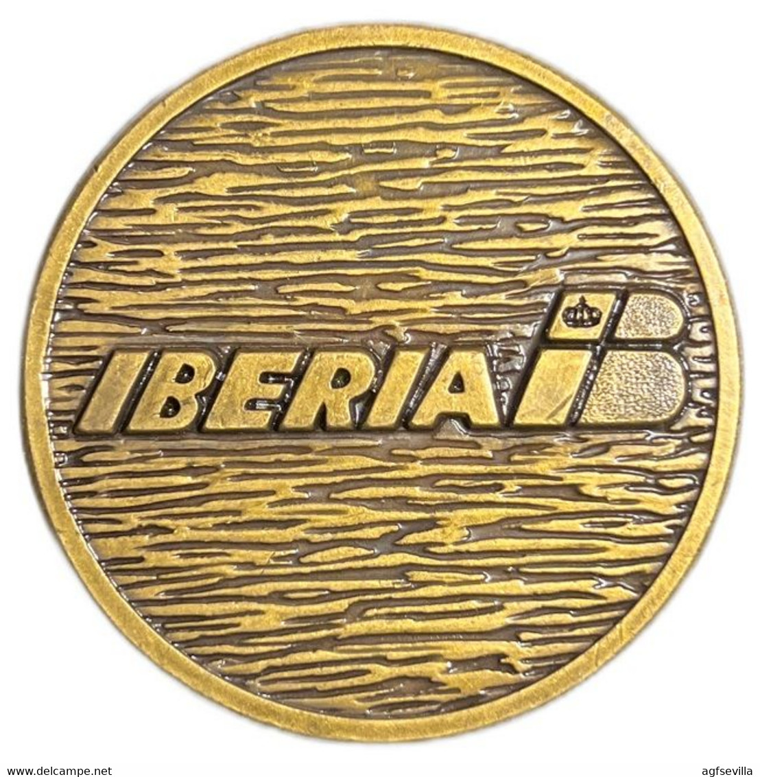 ESPAÑA. MEDALLA DE IBERIA, DEDICADA A SEVILLA. GIRALDA. BRONCE. ESPAGNE. SPAIN MEDAL - Profesionales/De Sociedad