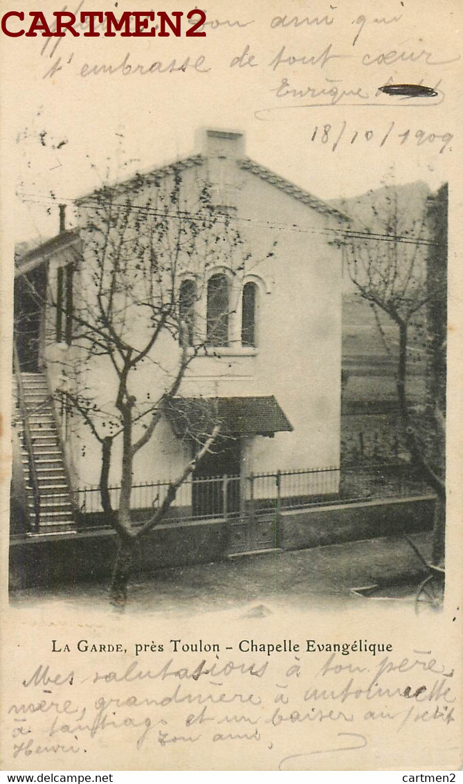 LA GARDE CHAPELLE EVANGELIQUE TEMPLE PROTESTANT RELIGION 83 VAR - La Garde