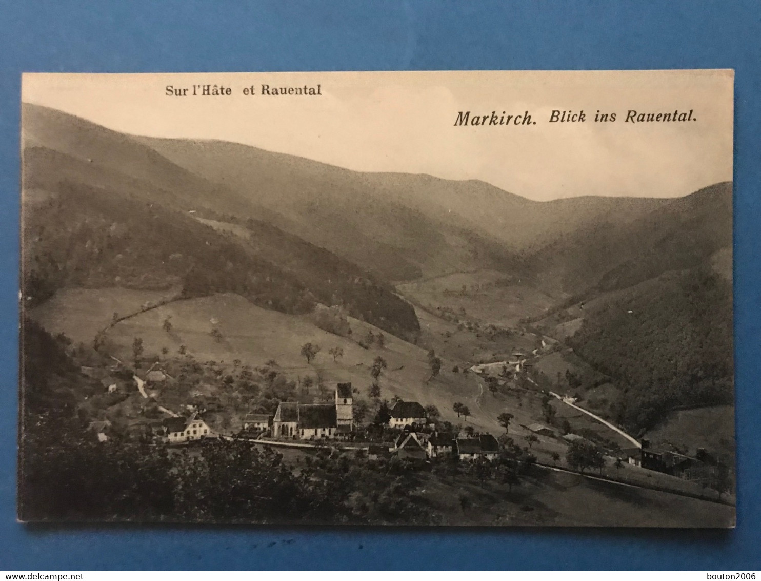 Sainte-Marie-aux-Mines Markirch Blick Ins Rauental Sur L'Hâte - Sainte-Marie-aux-Mines