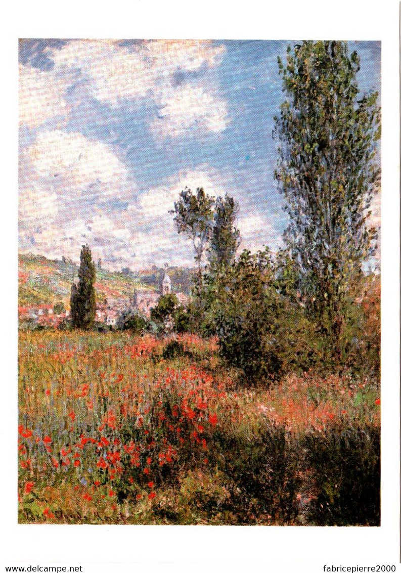 CPM Etats-Unis New-York - The Metropolitan Museum Of Art. Sentier, île Saint-Martin, Vétheuil De Claude MONET, 1880, TBE - Museums