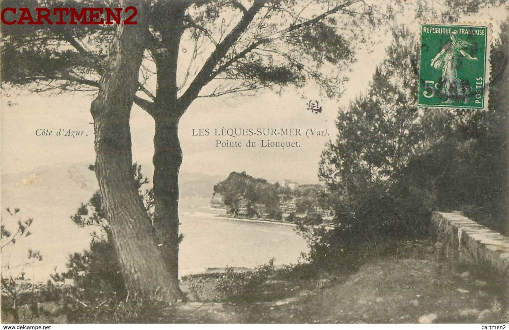 LES LEQUES-SUR-MER POINTE DU LIOUQUET 83 VAR - Les Lecques