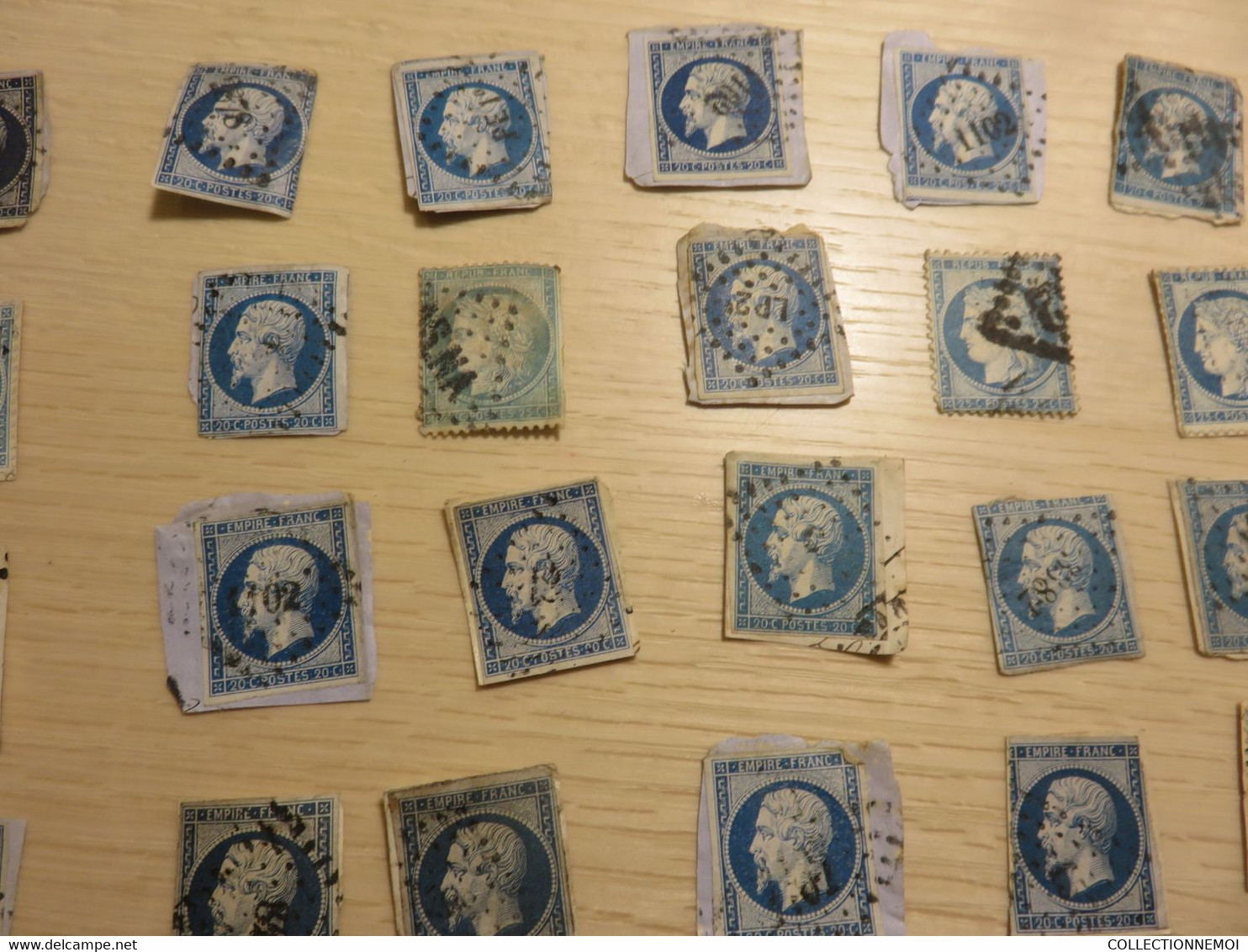 lot de bleus de france ,voir oblitérations ,,, ++++++ de 50 timbres