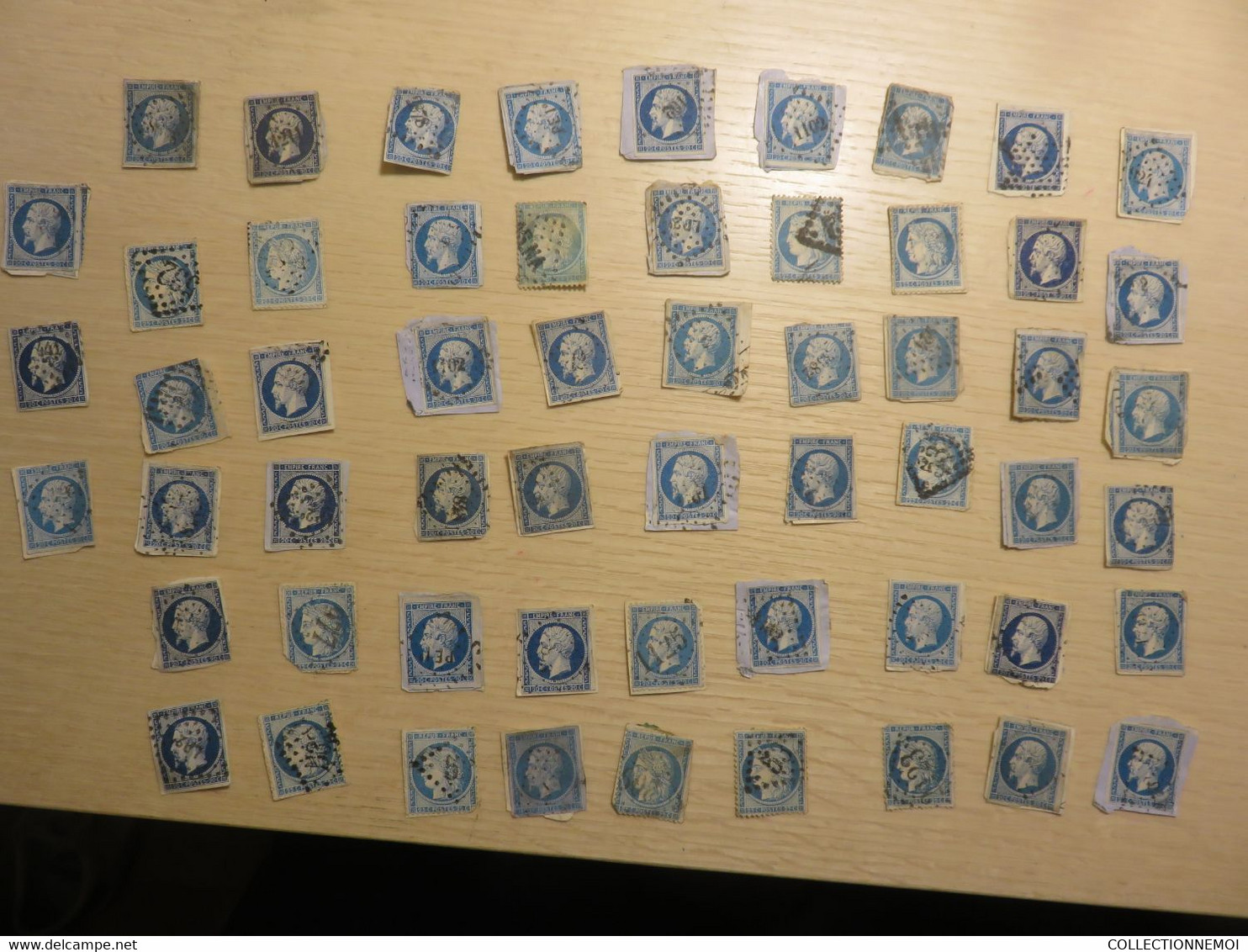 lot de bleus de france ,voir oblitérations ,,, ++++++ de 50 timbres