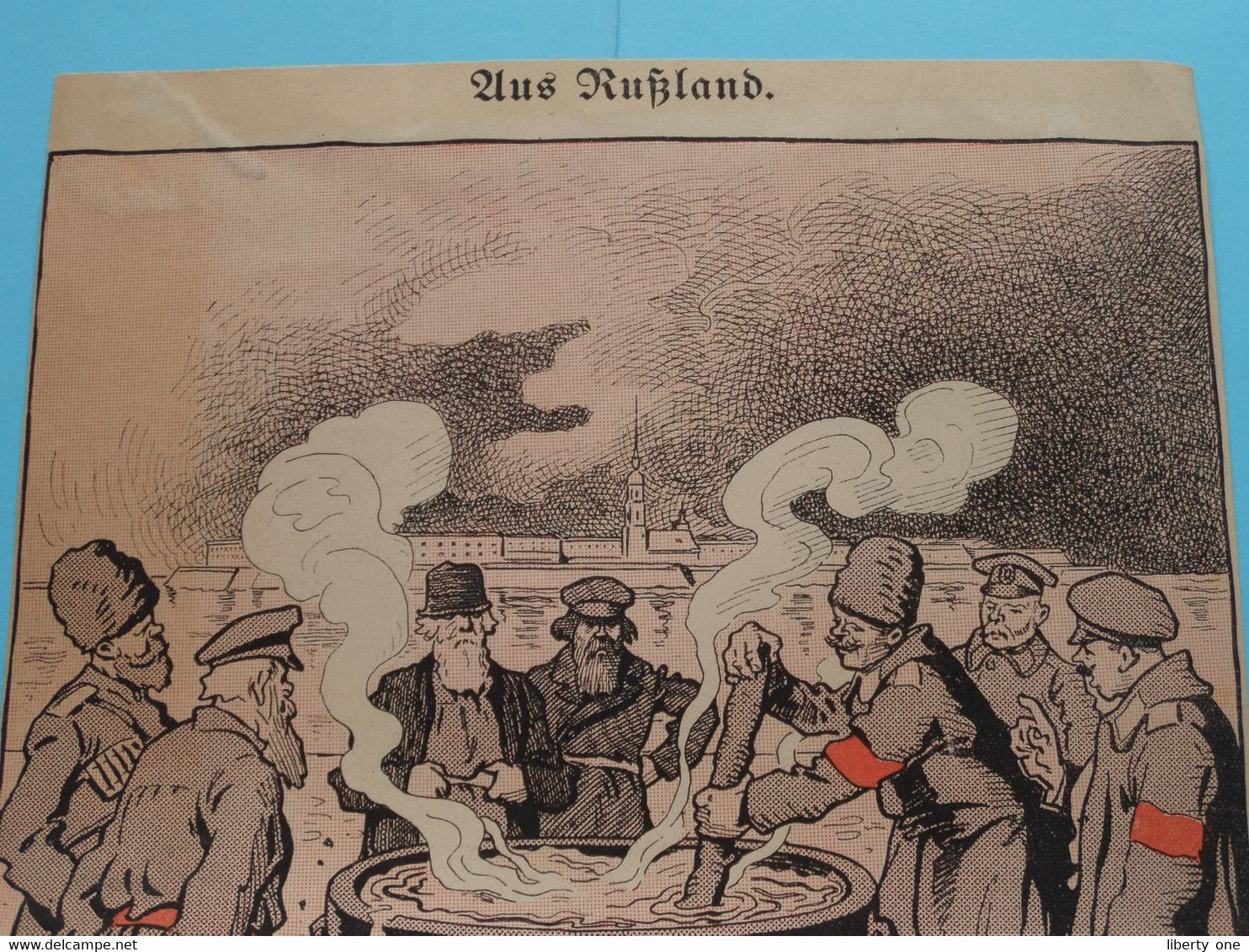 Aus RUSLAND ( Russische Revolution ) Krantenartikel ( Old Article Of News Paper ) Form. A4 ! - Altri & Non Classificati