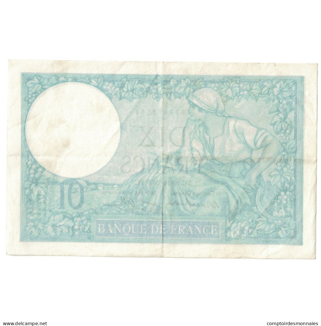 France, 10 Francs, Minerve, 1939, Z.749, TTB, Fayette:7.12, KM:84 - 10 F 1916-1942 ''Minerve''