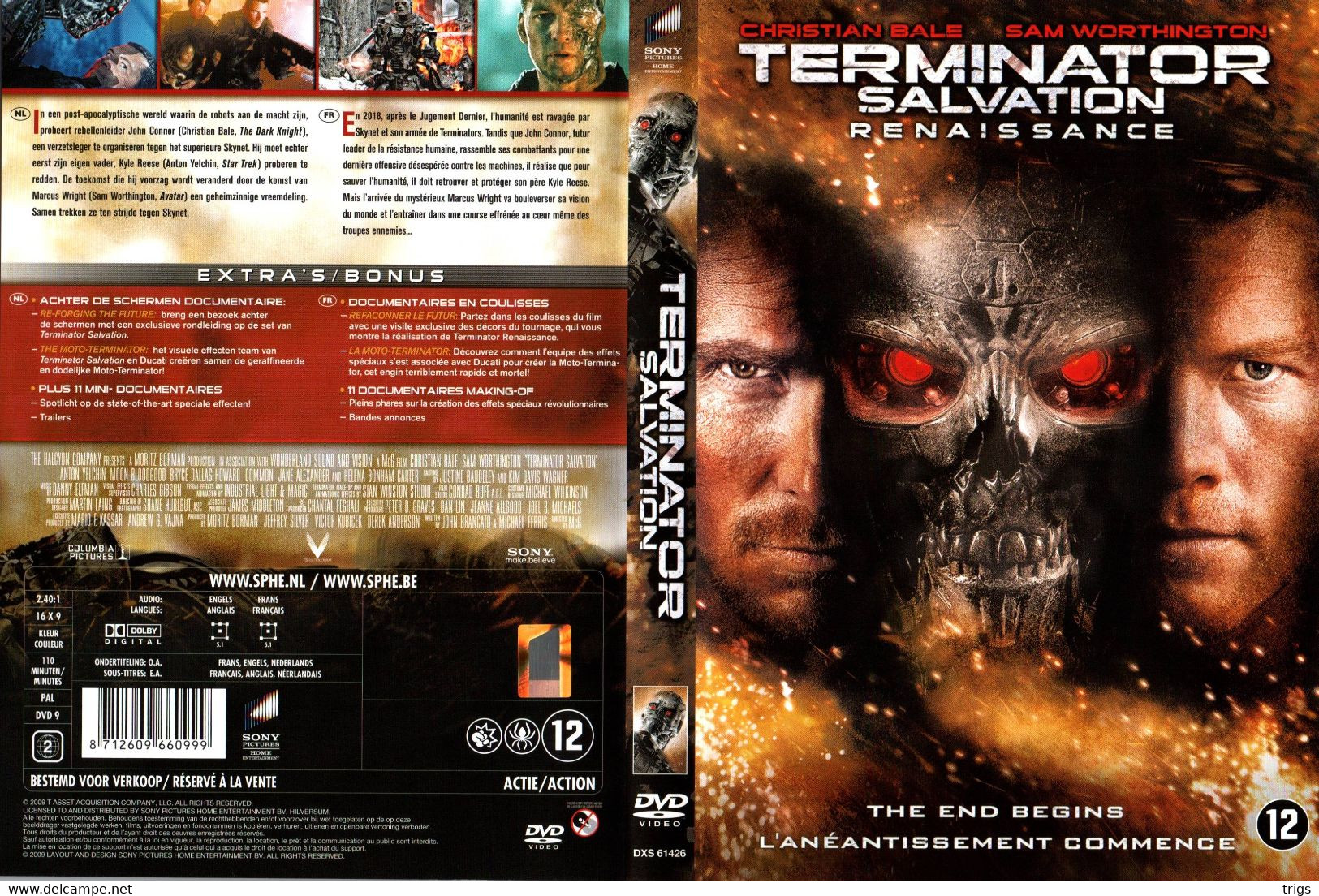 DVD - Terminator Salvation - Sciences-Fictions Et Fantaisie