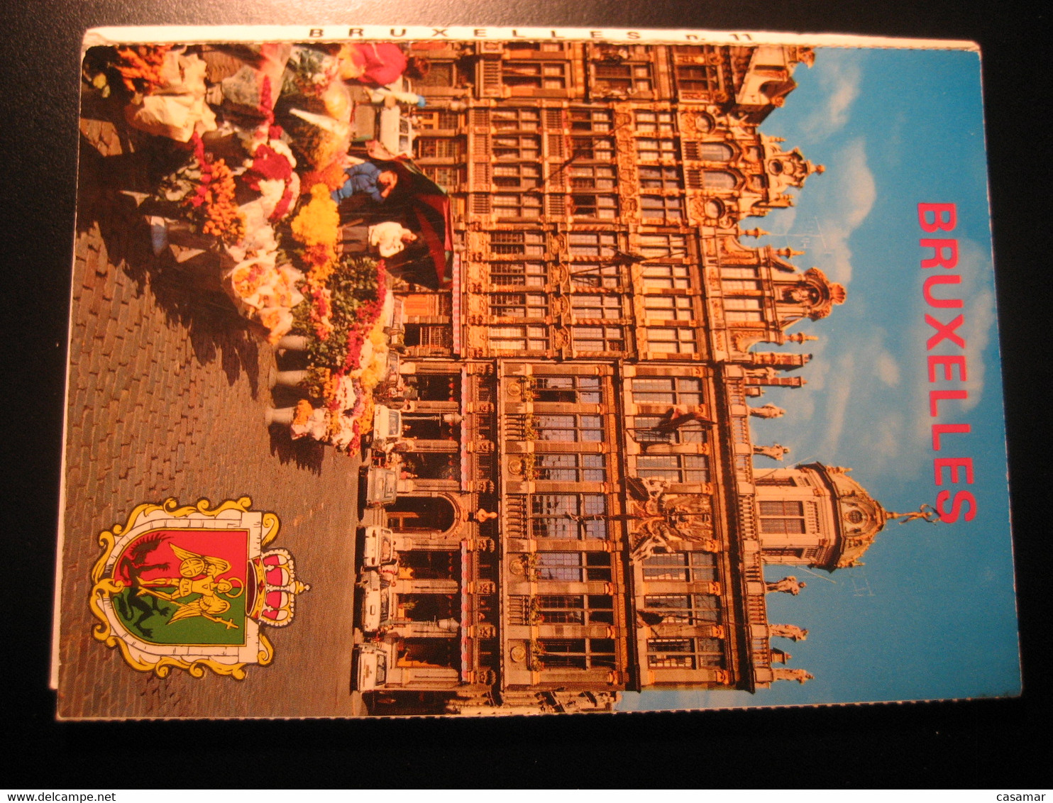 BRUXELLES Brussels Martini Horloge Hotel Bourse Manneken-pis Palais Coin ... Set 10 Postcard BELGIUM Belgique - Lotes Y Colecciones