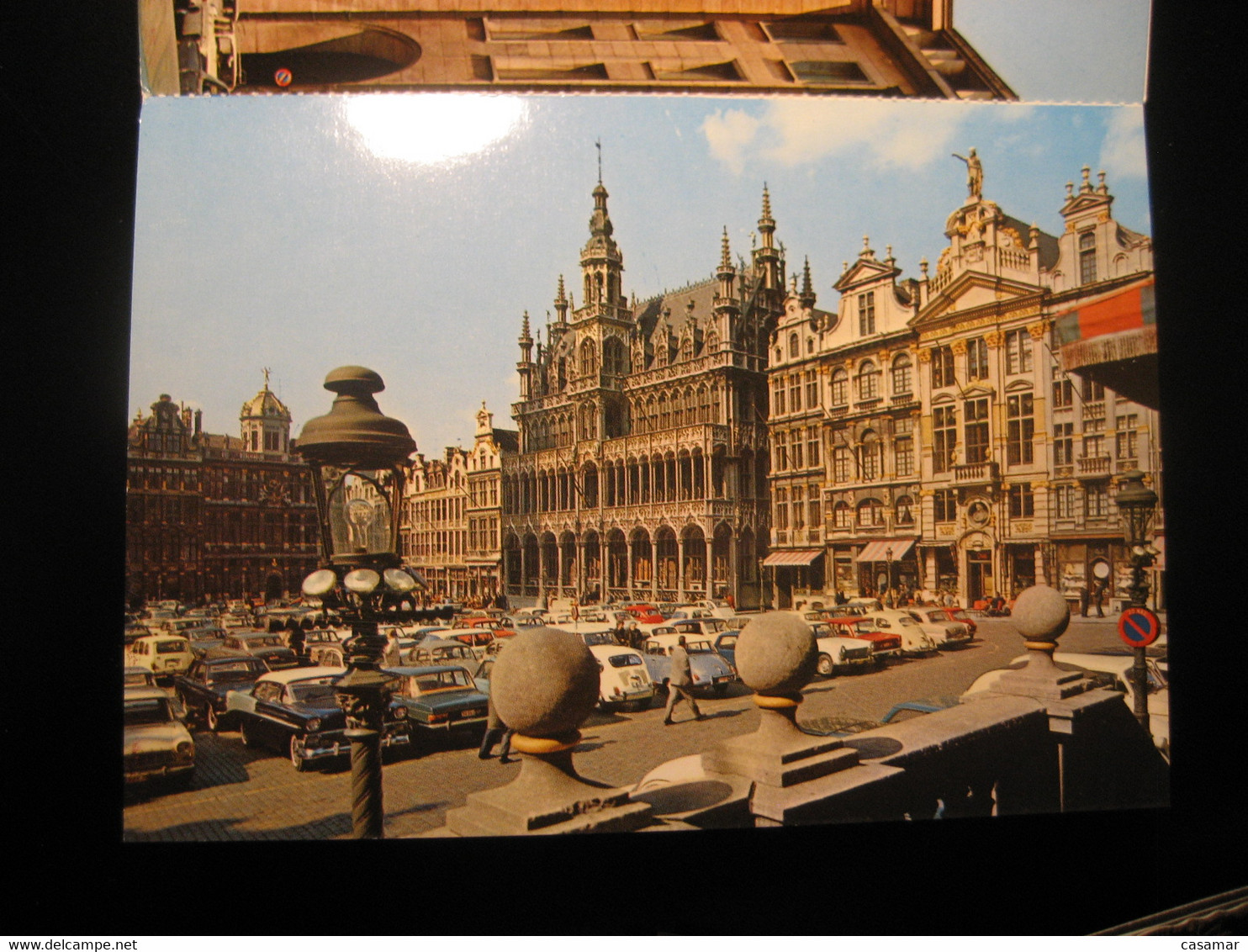 BRUXELLES Brussels Martini horloge hotel bourse manneken-pis palais coin ... set 10 postcard BELGIUM Belgique