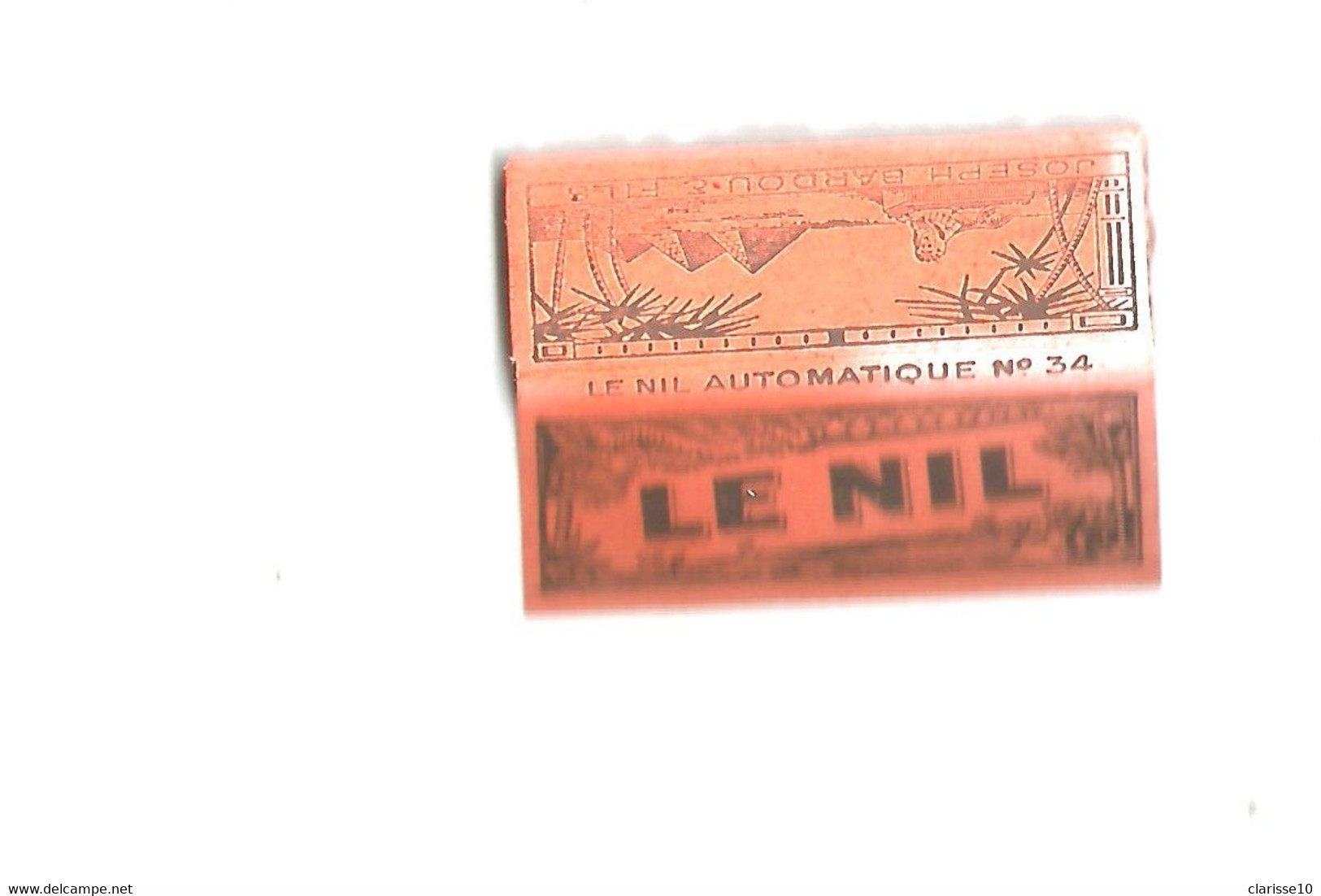 Tabac Papier A Cigarettes  Le Nil Bardou Perpignan - Andere & Zonder Classificatie