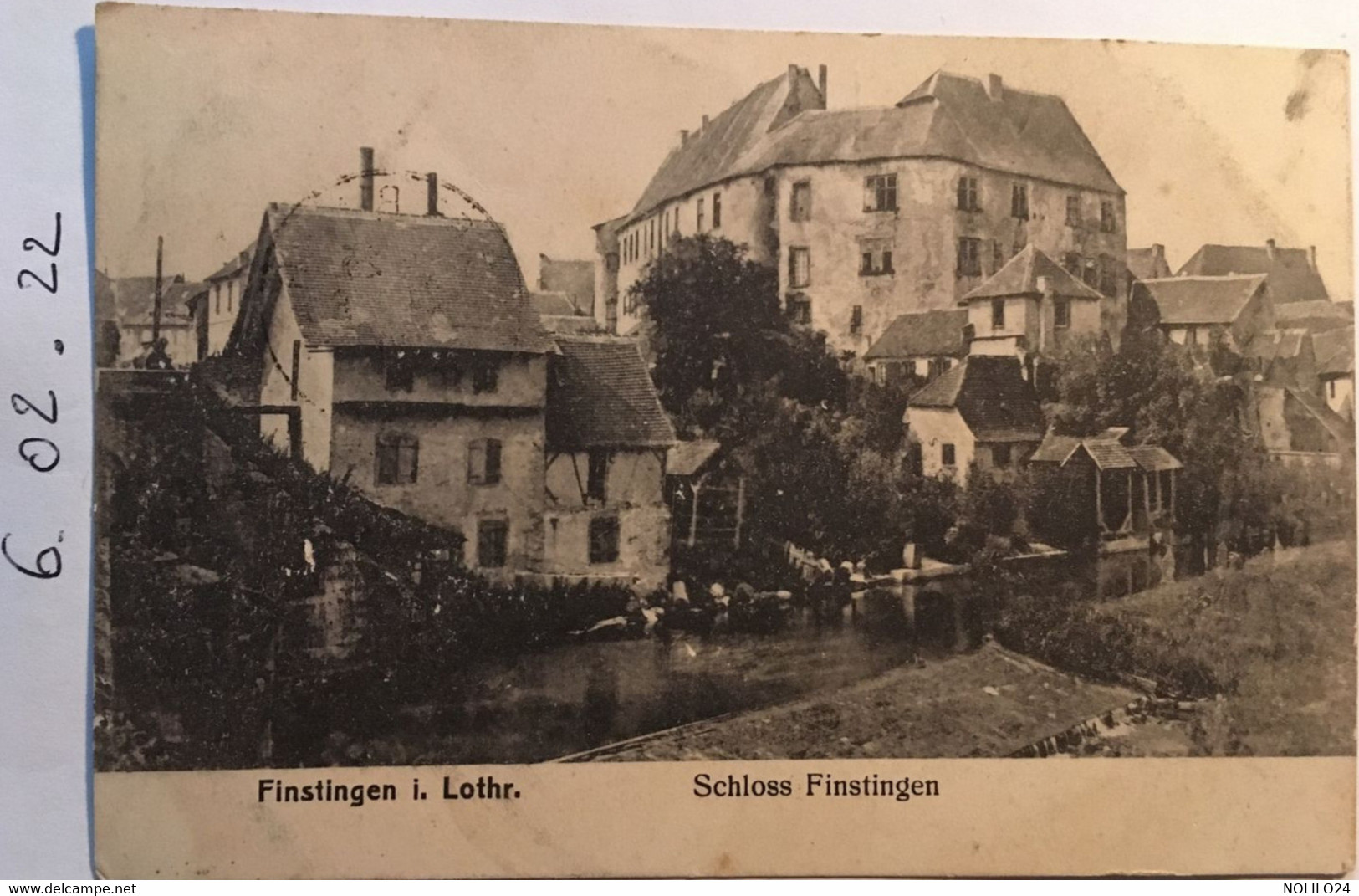 Cpa, Fénétrange - Finstingen I Lothr, Schloss Finstingen, écrite En 1920 Timbre, éd Schmidt - Fénétrange